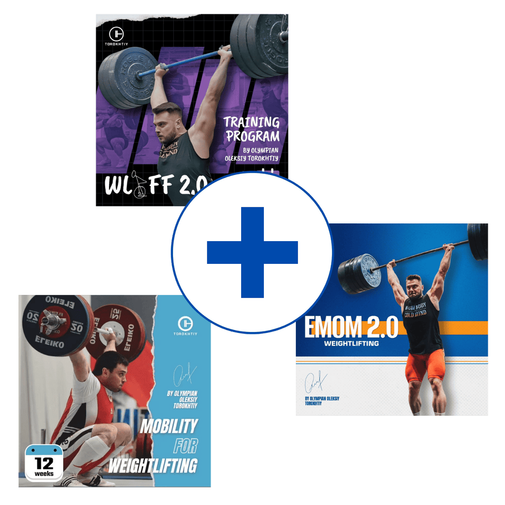 WEIGHTLIFTING FOR FUNCTIONAL FITNESS 2.0 + MOBILITY + EMOM 2.0