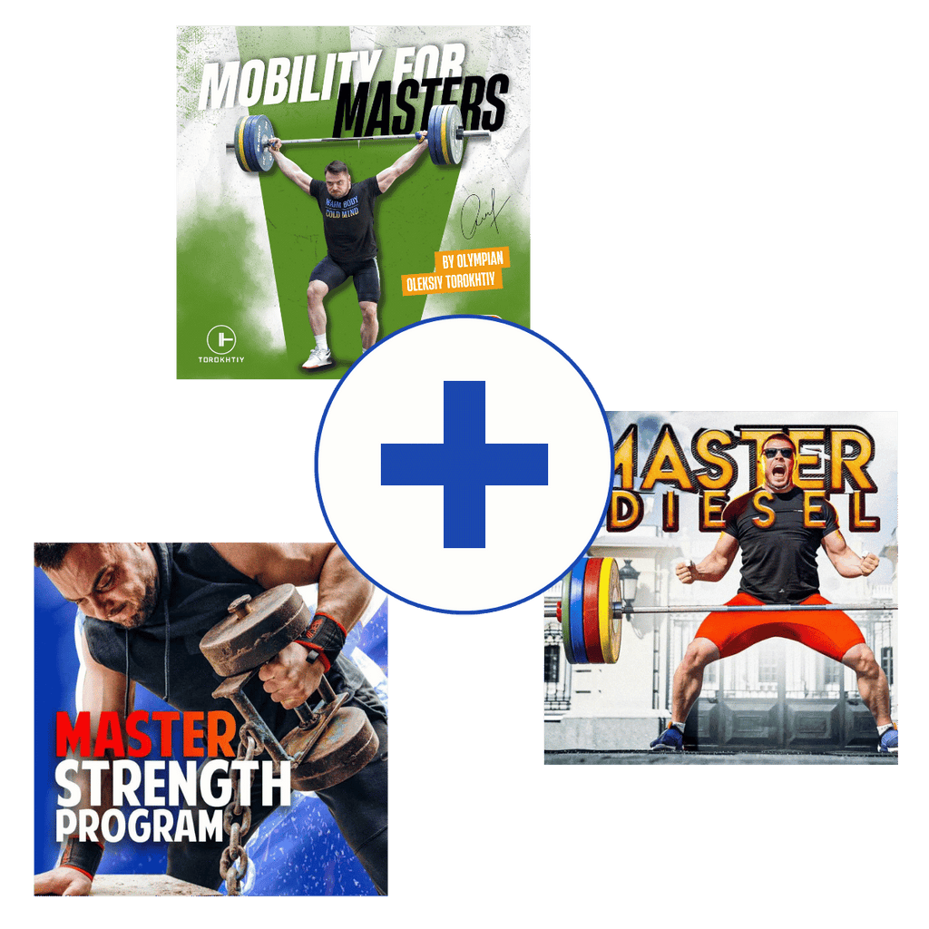 MOBILITY FOR MASTERS + MASTER DIESEL + MASTER STRENGTH