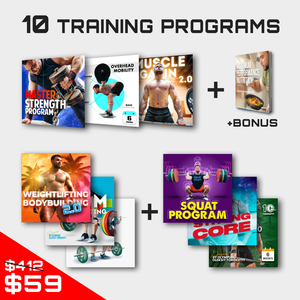 Bundle covering of ten weightlifting program from Oleksiy Torokhtiy