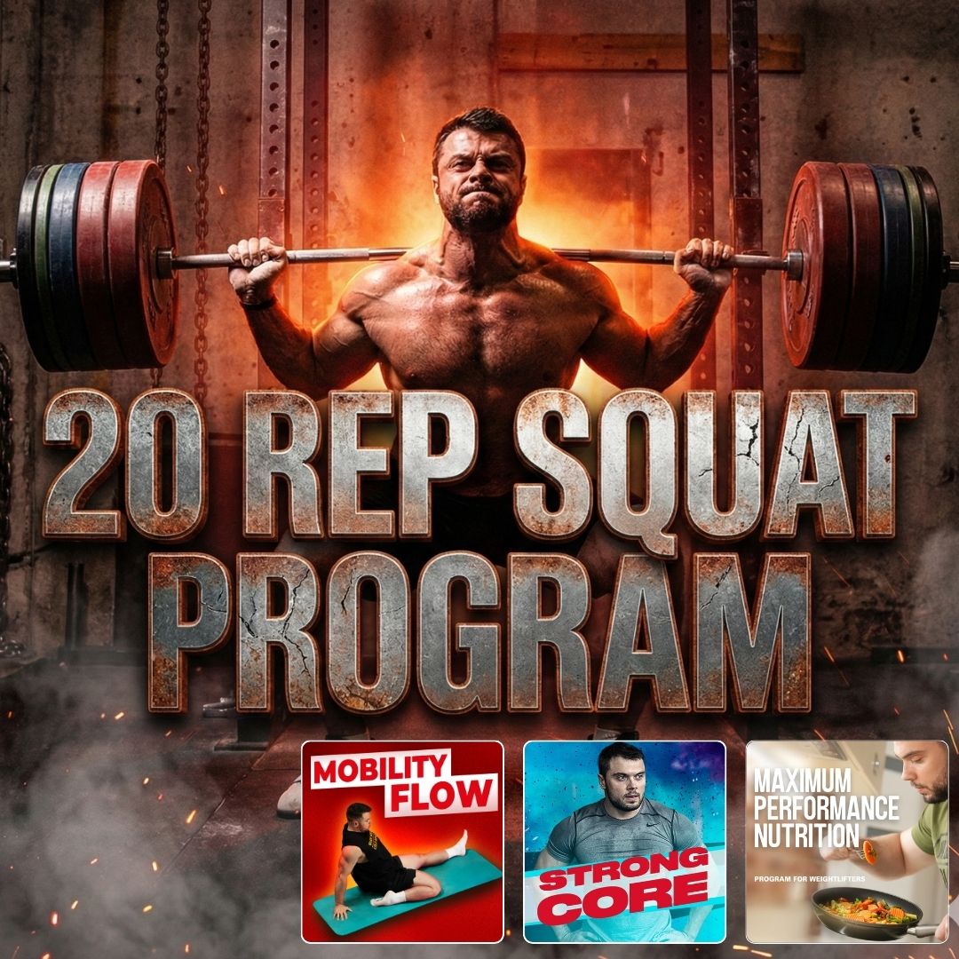 20 REP Squat Program Bundle