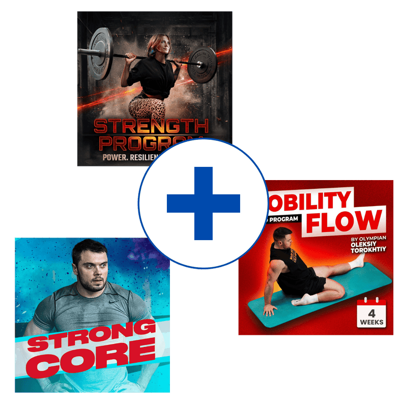 FEMALE STRENGTH PROGRAM + MOBILITY FLOW + STRONG CORE