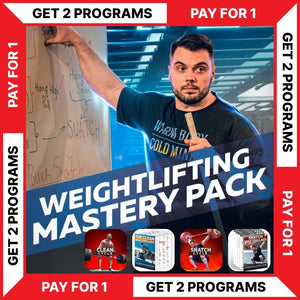 WEIGHTLIFTING MASTERY PACK (4 in 1)