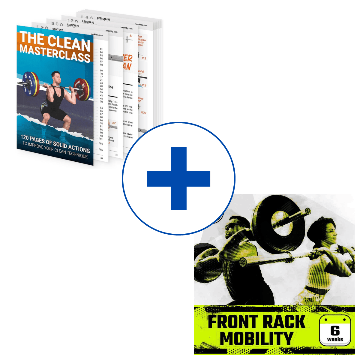 CLEAN MASTERCLASS + FRONT RACK MOBILITY BUNDLE (Torokhtiy Weightlifting)