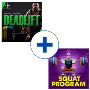 Deadlift strength squat programs for olympic weightlifting program