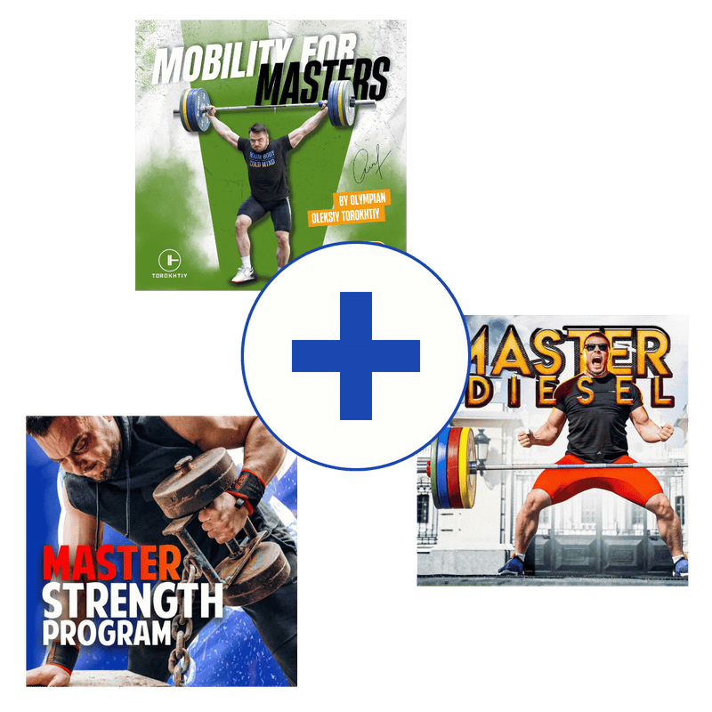 MOBILITY FOR MASTERS + MASTER DIESEL + MASTER STRENGTH