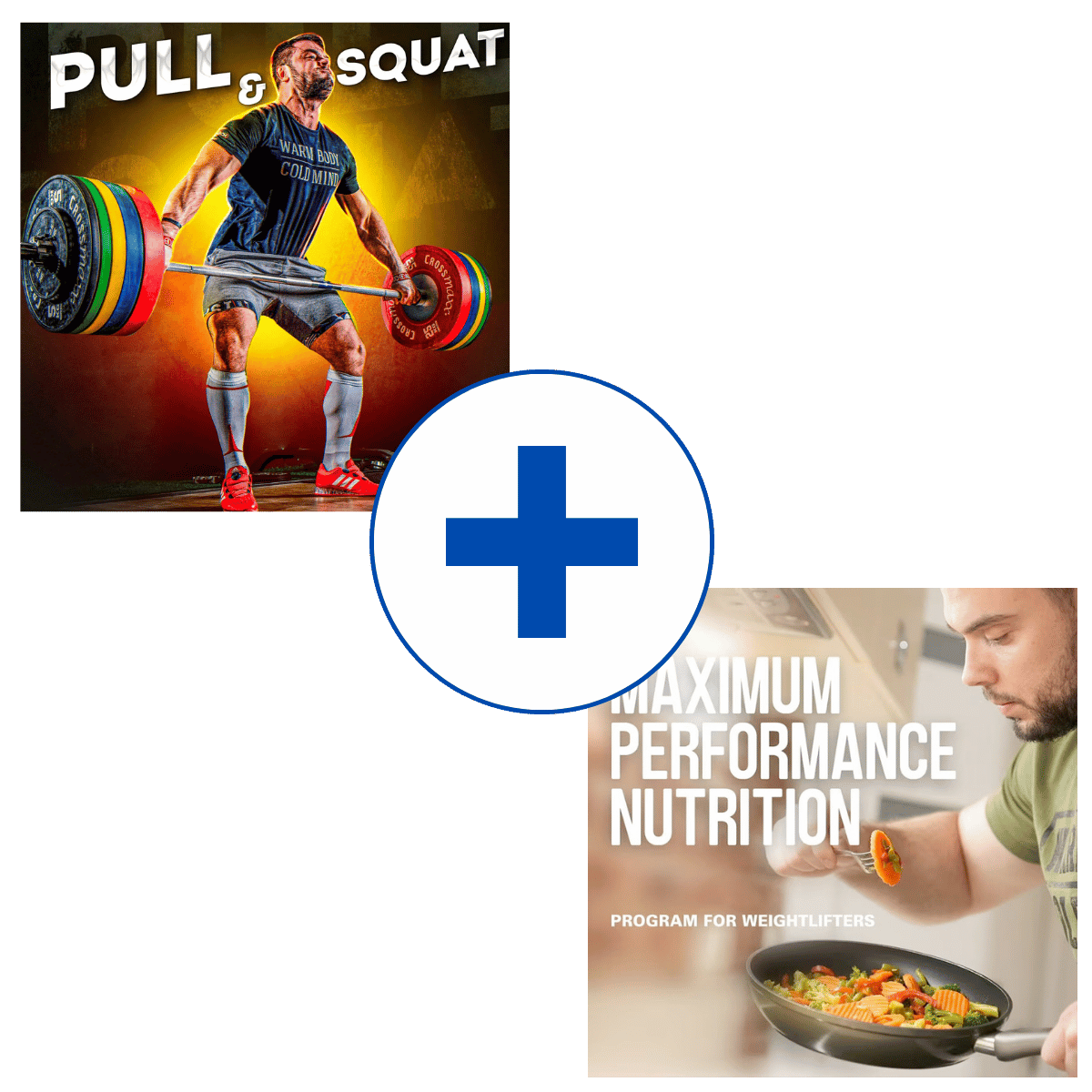 Cover of pull squat and nutrition olympic weightlifting program by Oleksiy Torokhtiy