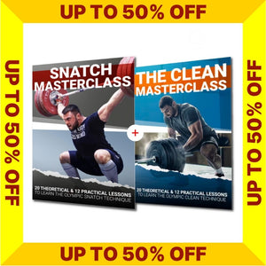 SNATCH + CLEAN MASTERCLASS - SALE UP TO 50% OFF (Torokhtiy Weightlifting)