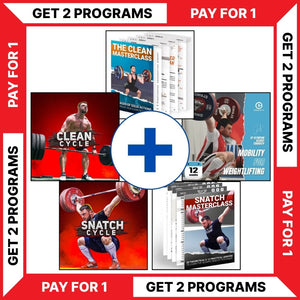 2 MASTERCLASSES + 2 CYCLES + MOBILITY FOR WEIGHTLIFTING