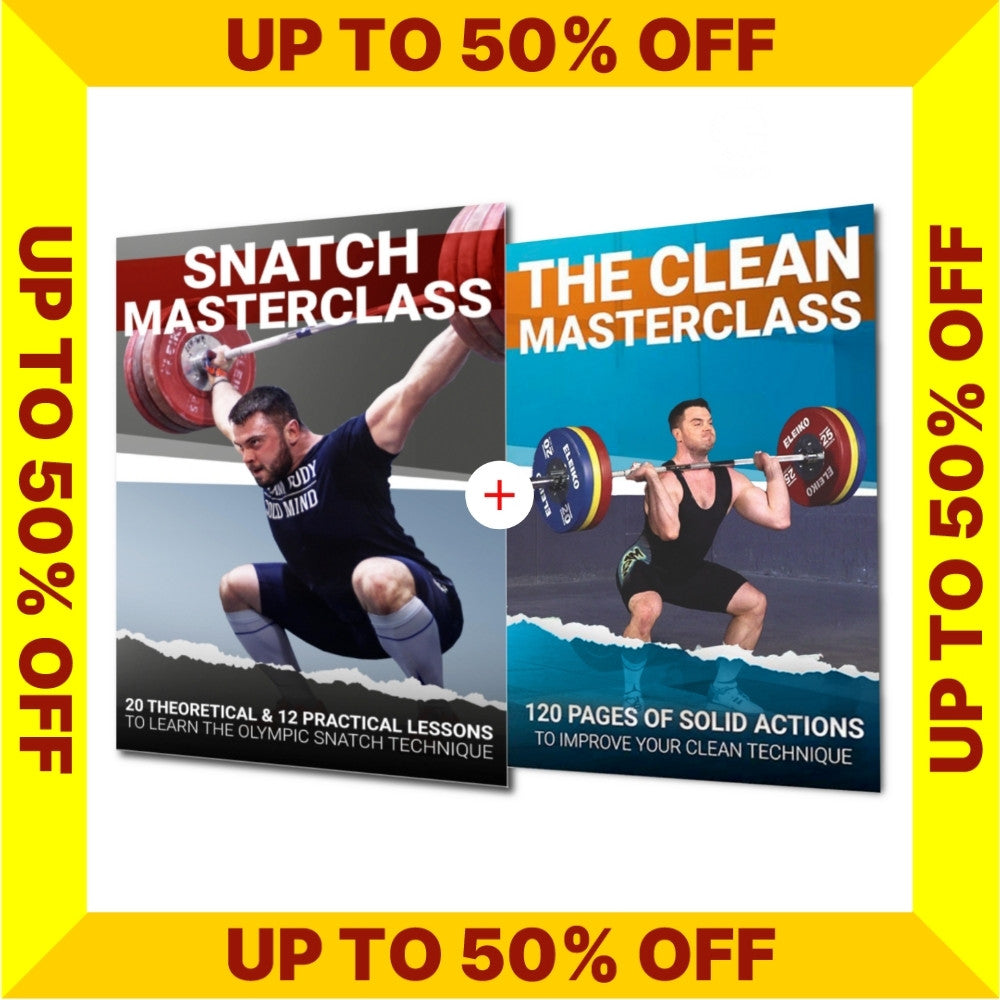 SNATCH + CLEAN MASTERCLASS - SALE UP TO 50% OFF (Torokhtiy Weightlifting)