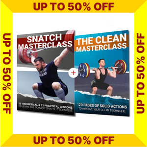 SNATCH + CLEAN MASTERCLASS - SALE UP TO 50% OFF (Torokhtiy Weightlifting)