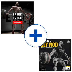 Covering of speed cycle and oly wod olympic weightlifting program by Oleksiy Torokhtiy