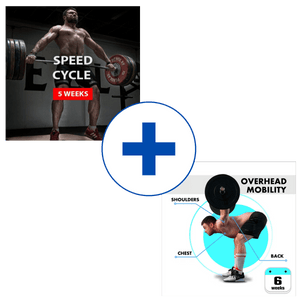 Cover of speed cycle and overhead mobilityolympic weightlifting program by Oleksiy Torokhtiy