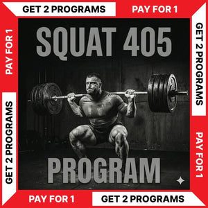 Squat 405 program