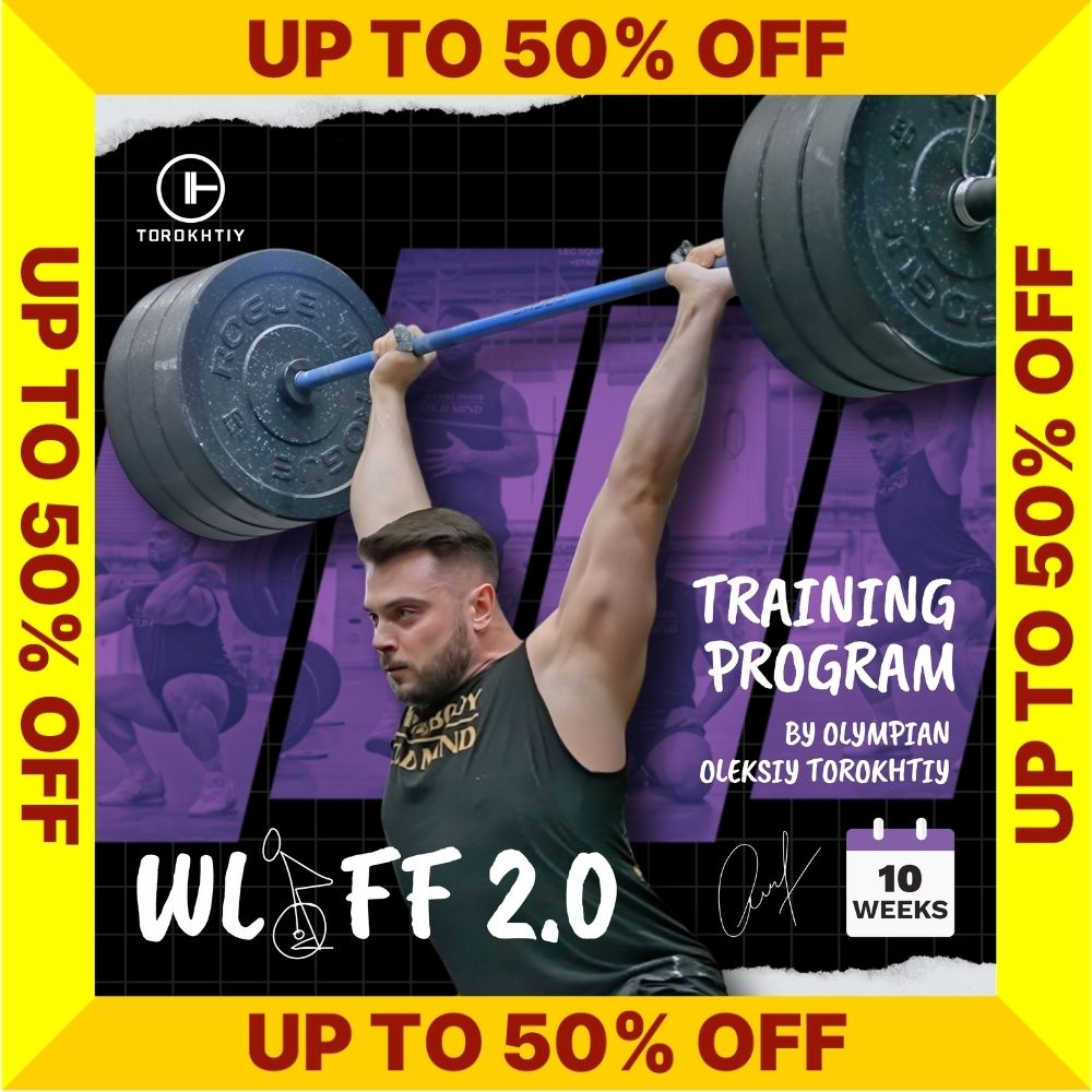 WEIGHTLIFTING FOR FUNCTIONAL FITNESS 2.0 - SALE UP TO 50% OFF (Torokhtiy Weightlifting)